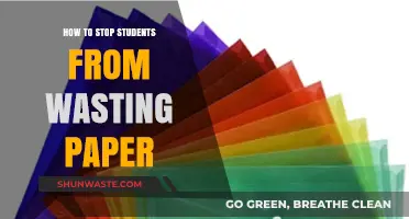 Save Paper, Save Trees: Strategies to Reduce Student Paper Waste