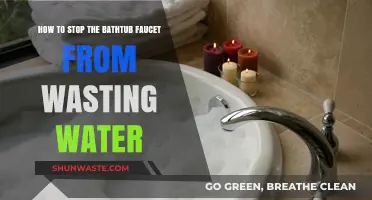 Save Water: Quick Fixes to Stop Bathtub Faucet Leaks