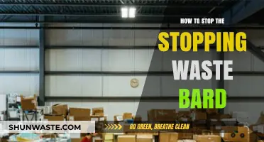 Effective Strategies to Halt Waste Bard's Environmental Impact Immediately