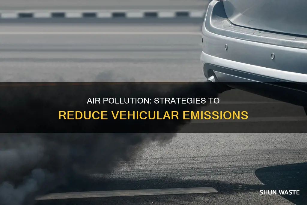 how to stop veecihal air pollution