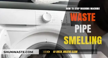 Eliminate Washing Machine Drain Odor: Quick Fixes for Smelly Waste Pipes
