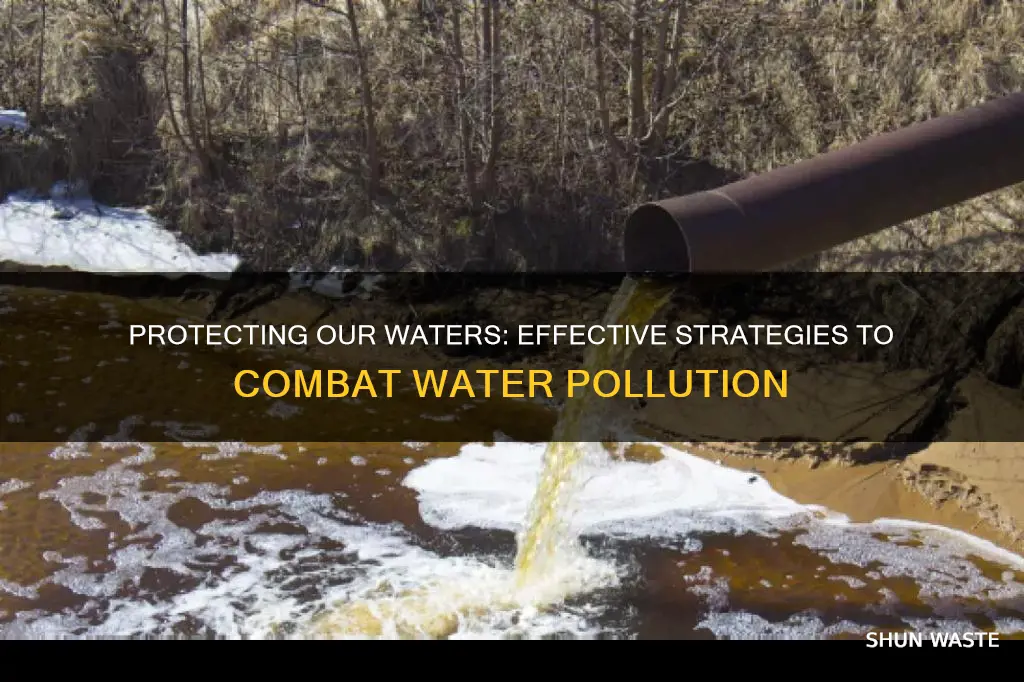 how to stop water pollution epa