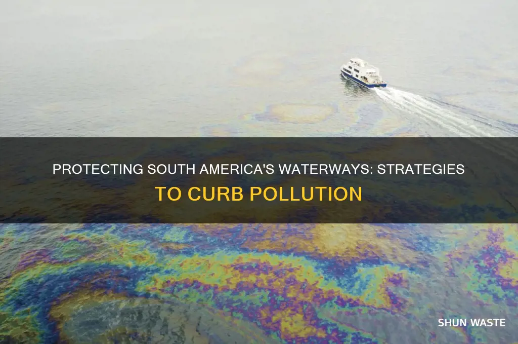 how to stop water pollution in south america