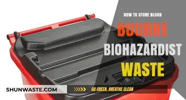 Safe Biohazard Waste Disposal: Storing Bloodborne Pathogens Effectively