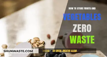 Zero Waste Tips: Storing Fruits and Vegetables Sustainably at Home