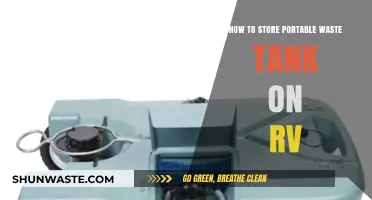 Efficient RV Waste Tank Storage: Tips for Portable Holding Tanks