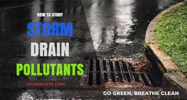 Investigating Storm Drain Pollutants: Strategies and Techniques