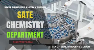 Submitting Liquid Waste in Mississippi State Chemistry Department: A Guide