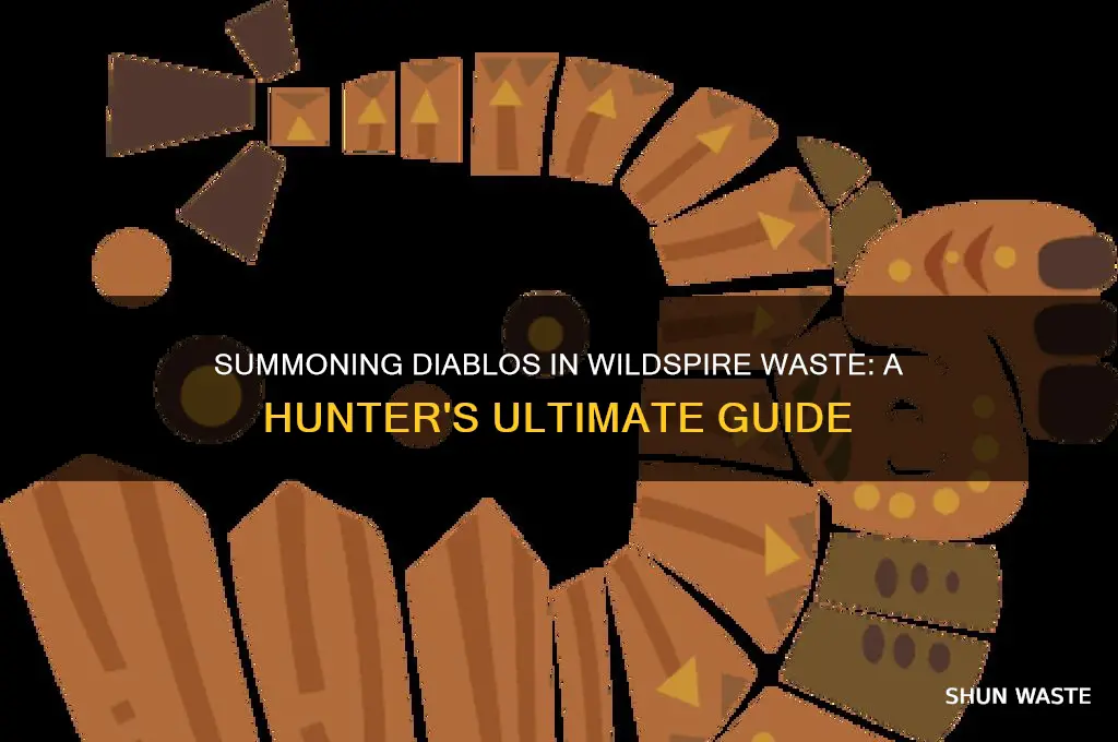how to summon diablos in wildspire waste