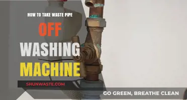 Easy Steps to Remove Waste Pipe from Your Washing Machine