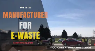 Taxing Manufacturers for E-Waste: Strategies for Sustainable Responsibility