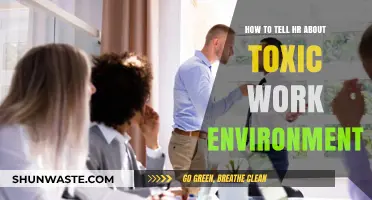 Navigating the Conversation: Reporting a Toxic Work Environment to HR