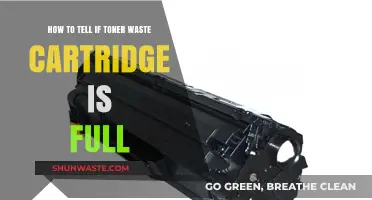 Signs Your Toner Waste Cartridge is Full: Quick Detection Tips