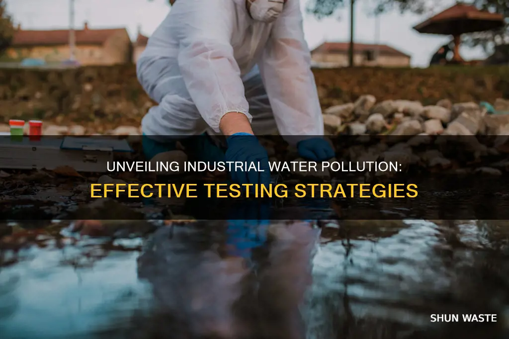 how to test for industrial pollution in water