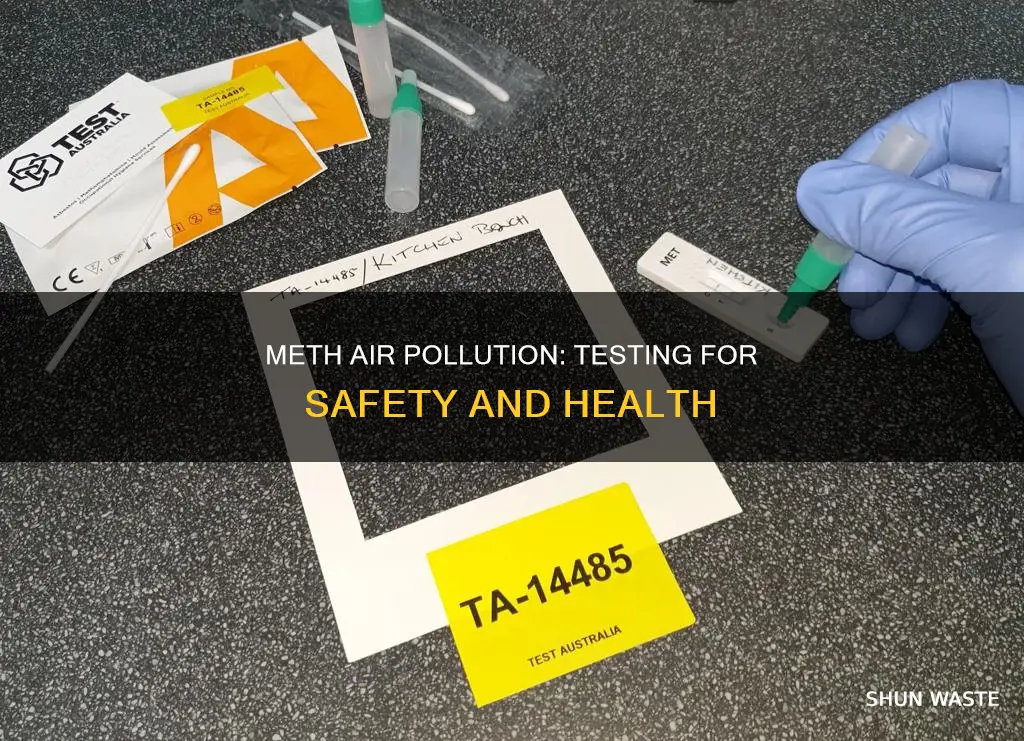 how to test for meth air pollution