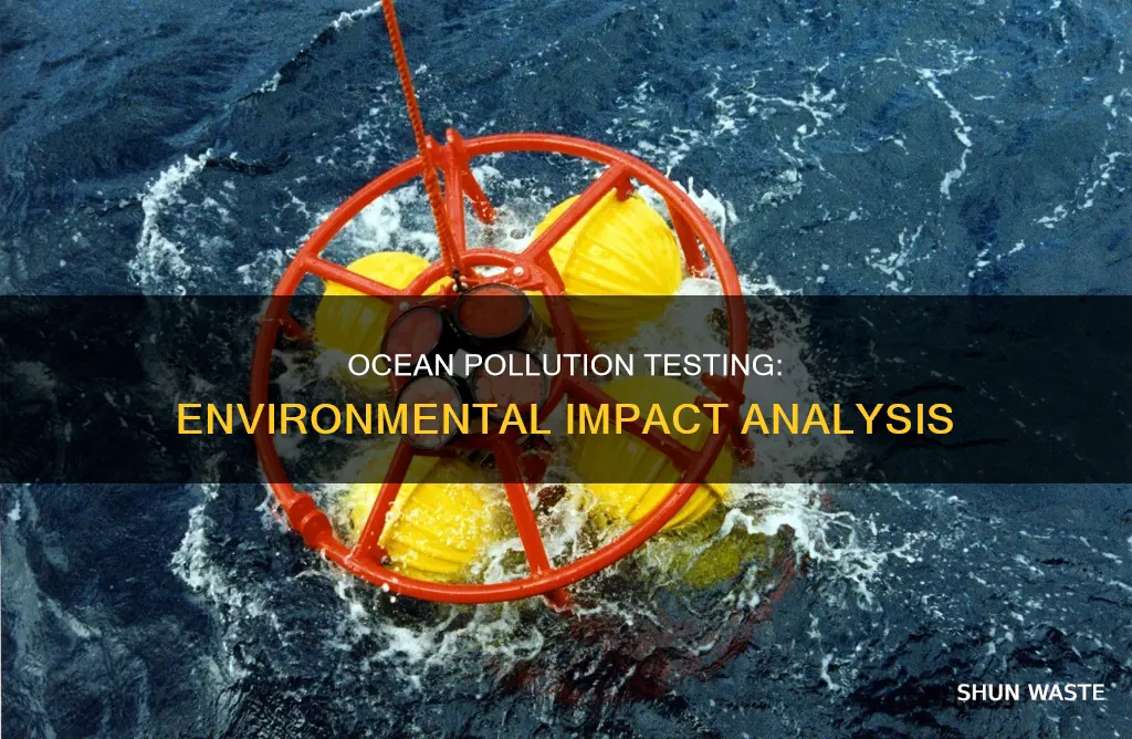 how to test for ocean pollution affects the environment