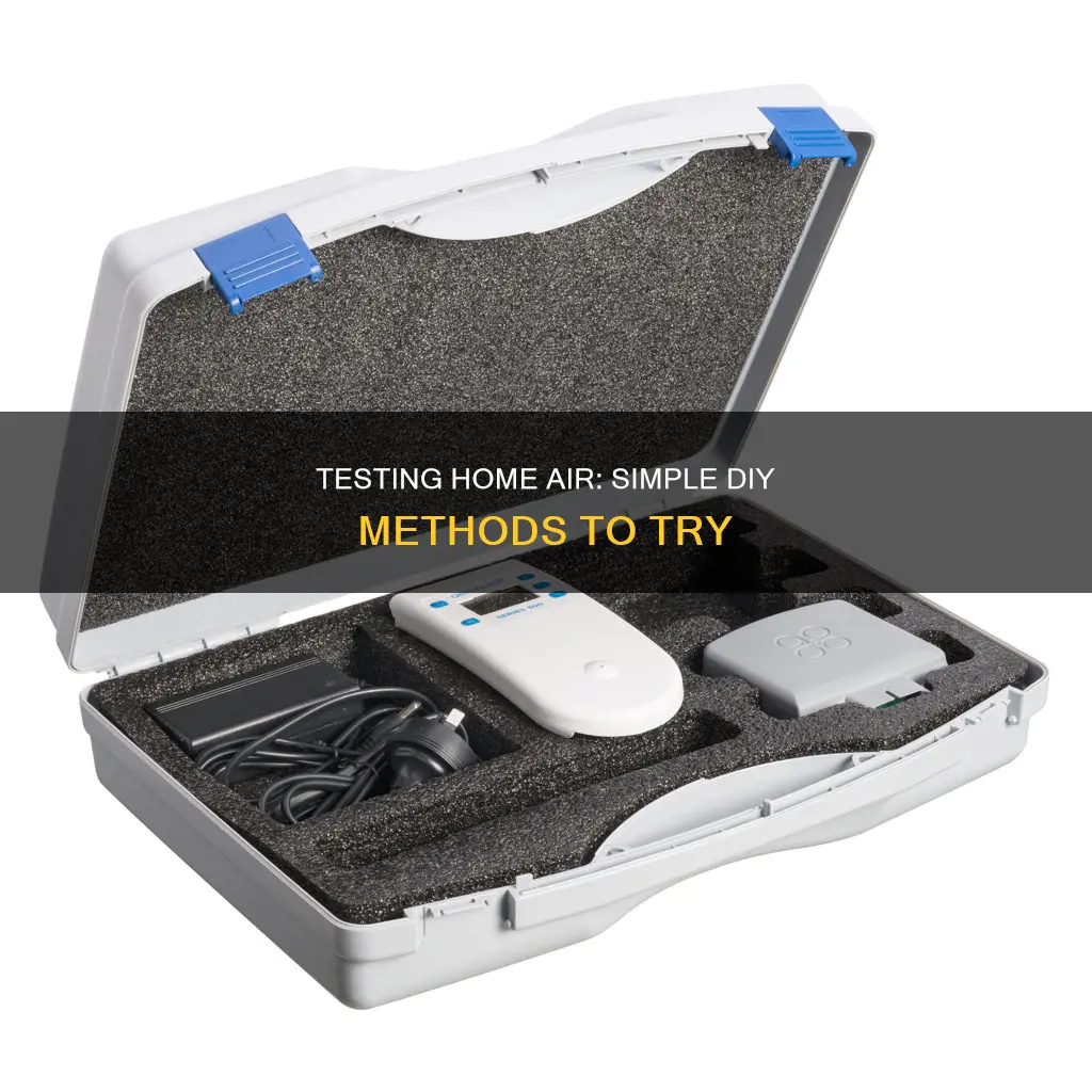 how to test home air pollution