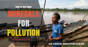 Testing River Minerals: Detecting Pollution