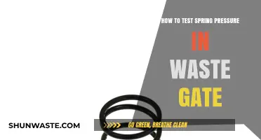 Mastering Waste Gate Spring Pressure Testing: A Step-by-Step Guide