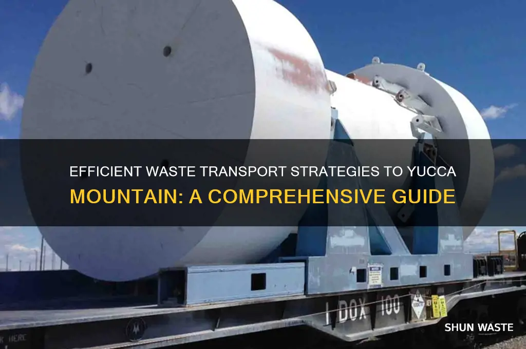 how to transport waste to the yucca mountins