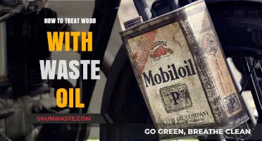 Eco-Friendly Wood Preservation: Treating Wood with Waste Oil Safely