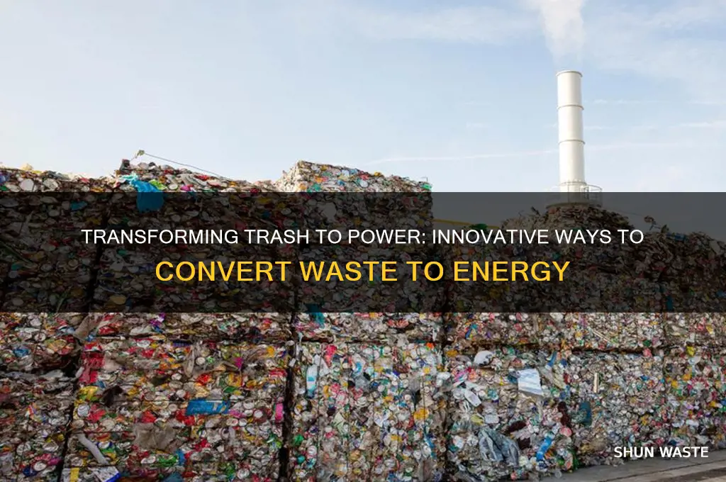 how to turn solid waste into energy