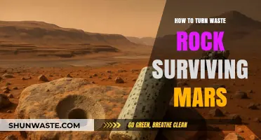 Transforming Waste Rock into Resources for Surviving Mars: A Guide