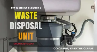 Unclogging Your Sink: A Guide for Waste Disposal Units