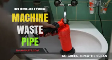 Quick Fixes: Unblocking Your Washing Machine Waste Pipe Easily
