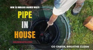 Unclogging Shared Waste Pipes: Quick Fixes for House Drain Blockages