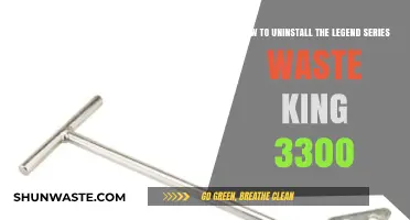 Uninstalling Waste King 3300: A Step-by-Step Guide for Legend Series