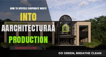Transforming Corporate Waste into Sustainable Architectural Creations