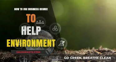 Leveraging Your Business Degree for Sustainable Environmental Impact
