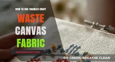 Mastering Charles Craft Waste Canvas: Creative Fabric Techniques for Beginners