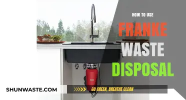 Effortless Kitchen Cleanup: Mastering the Franke Waste Disposal