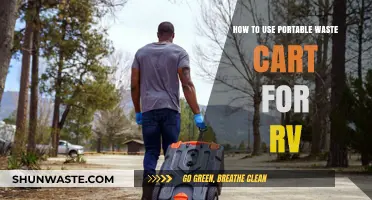 Efficient RV Waste Management: Mastering Portable Cart Usage on the Road