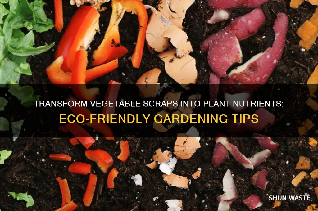 how to use vegetable waste for plants