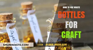 Creative Bottle Upcycling: Transforming Waste into Crafty Masterpieces