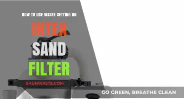 Maximize Efficiency: Using Waste Setting on Intex Sand Filter Guide