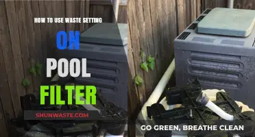 Maximize Pool Filter Efficiency: Mastering the Waste Setting for Clear Water
