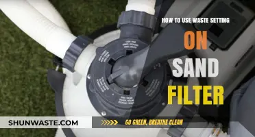Mastering Waste Setting on Sand Filters: A Step-by-Step Guide