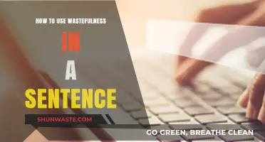 Mastering Wastefulness: Crafting Perfect Sentences with Practical Examples