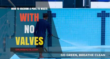 Vacuuming Your Pool to Waste Without Valves: A Simple Guide