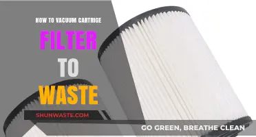 Efficiently Vacuum Your Cartridge Filter to Waste: A Step-by-Step Guide