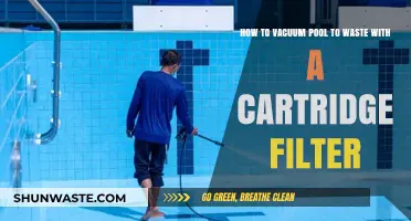 Efficiently Vacuum Your Pool to Waste Using a Cartridge Filter