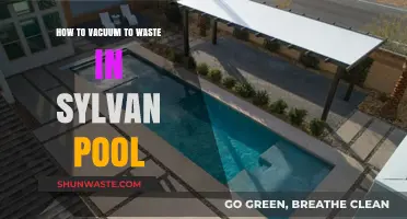 Mastering Sylvan Pool Maintenance: Efficiently Vacuuming to Waste