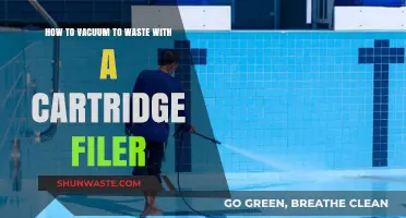 Efficient Pool Maintenance: Mastering Vacuum to Waste with Cartridge Filters