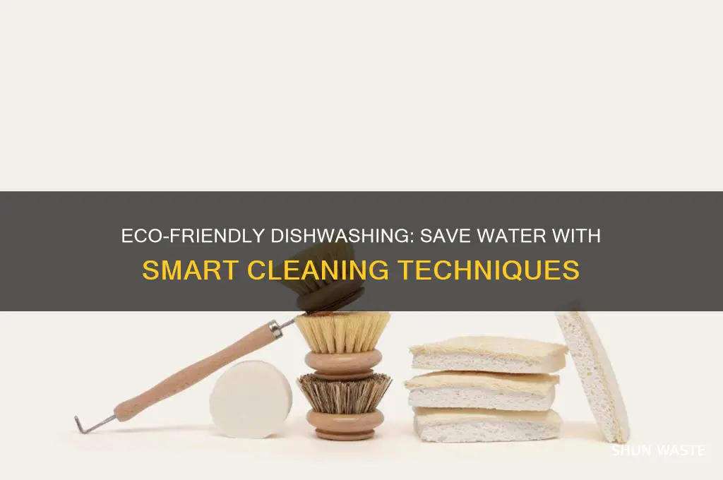 how to wash dishes without wasting water