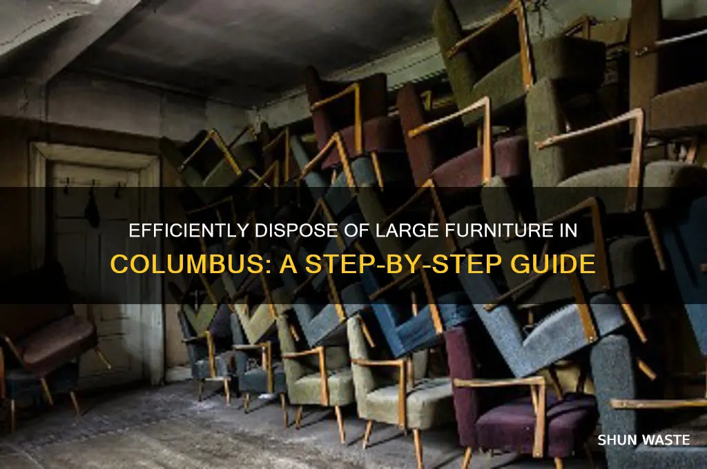 how to wast big furniture in columbus