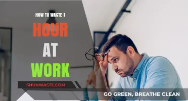 Mastering the Art of Procrastination: 1 Hour Work Wasting Tips